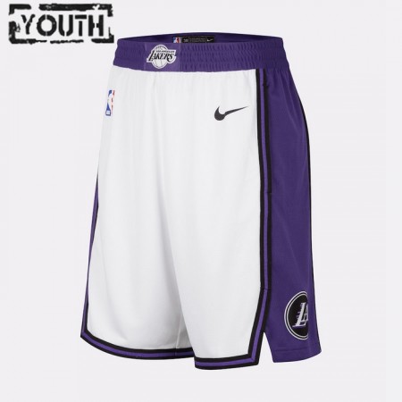Niños NBA Los Angeles Lakers Pantalones 2022-23 Nike City Edition Swingman